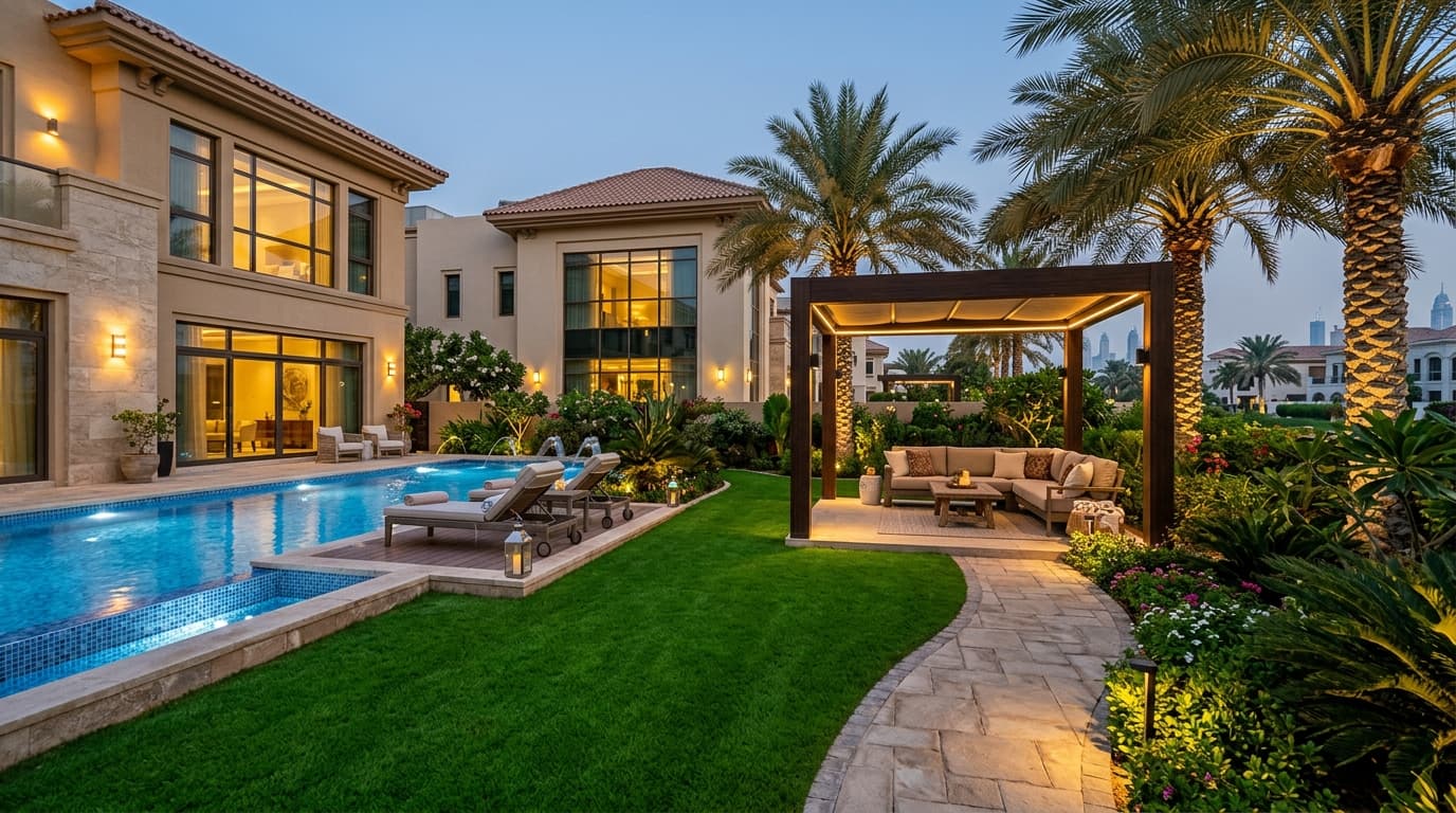 Transformed Luxury Garden - Qurtaba Landscape